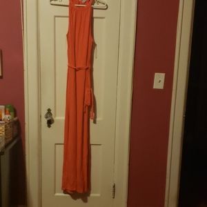 Old Navy Maxi Dress - Peach color, Size Large